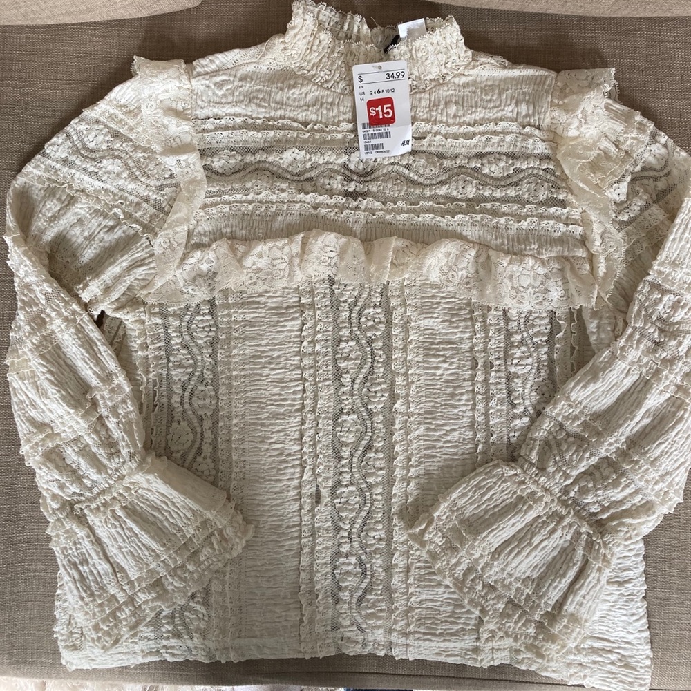 H&M Lace Top